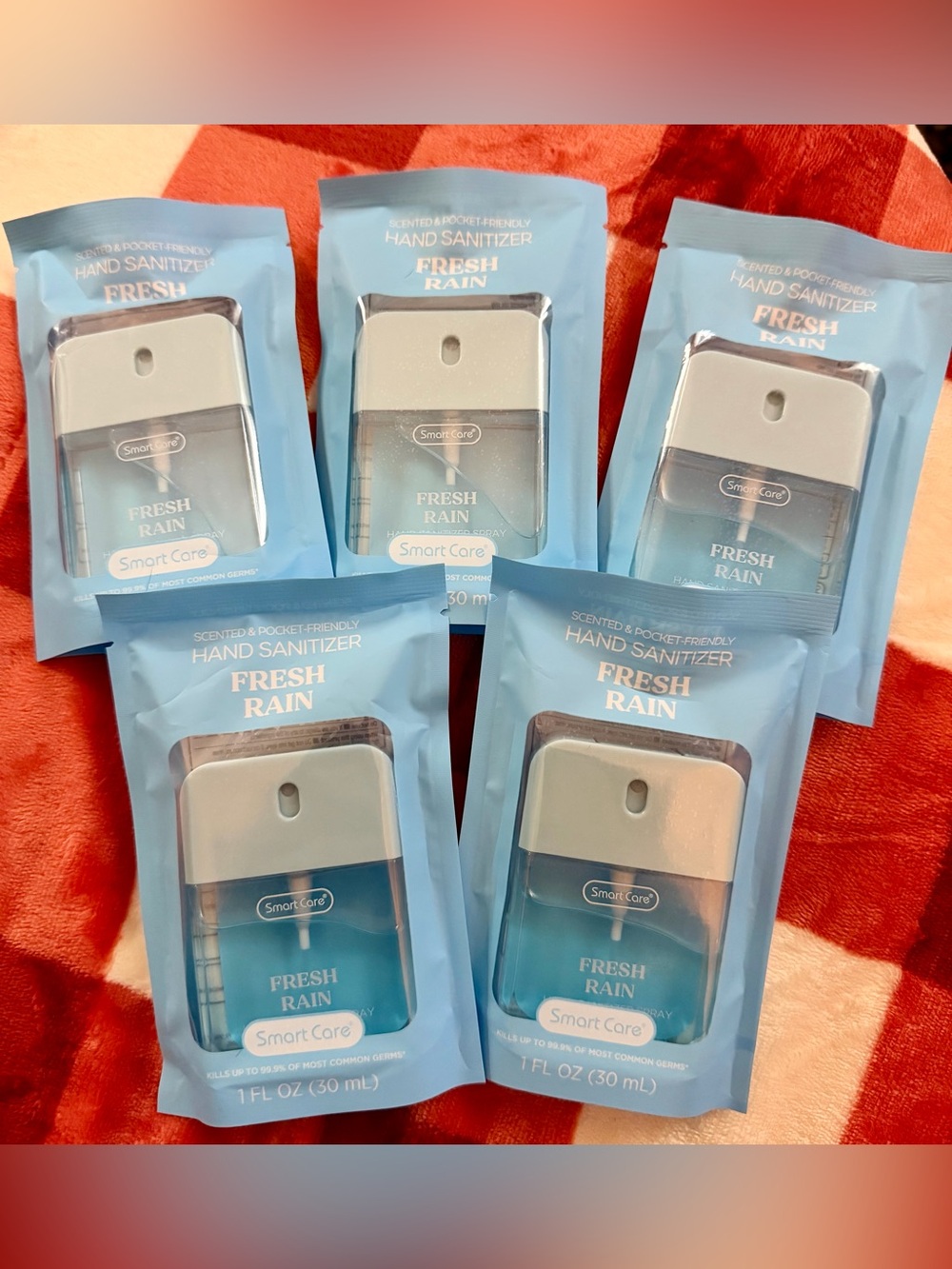 Fresh Rain Pocket Hand Sanitizer Spray - Blue